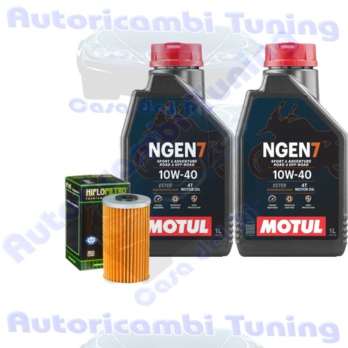 Set entretien huile - huile, motul
