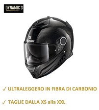 Casque intégral Shark Spartan Carbon 1.2 Skin Carbon Black Anthracite