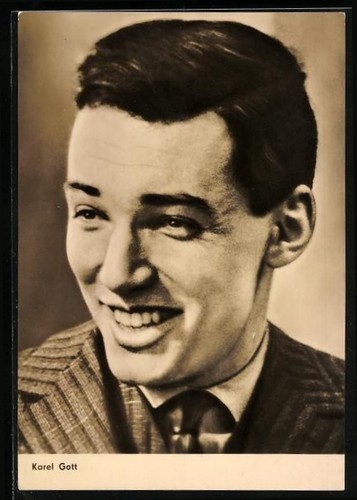 Carte postale chanteur karel - postale,