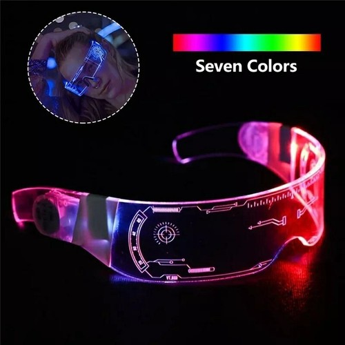 Lunettes lumineuse visiere led
