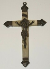 Belle croix pendentif - -belle, nacre