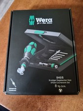 Wera Jeu d’embouts fraises à chanfreiner en coffret robuste, 8 pièces