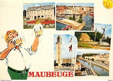 59 - Maubeuge - Multivues - Bière - Illustration - CPM - Voir Scans Recto-Verso
