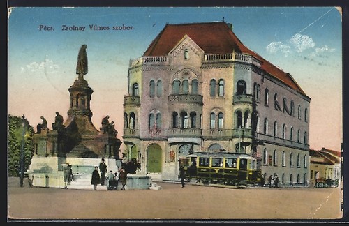 Carte postale pécs zsolnay - carte,