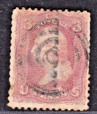 TIMBRE 1861 ETATS UNIS N° 19-OBL. 2° CHOIX-VOIR SCAN R/V-