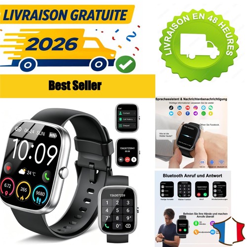 Montre connectée motast t60 - connectée,