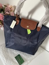 Sac Longchamp Le pliage Original L Bleu Marine - NEUF Avec Étiquette