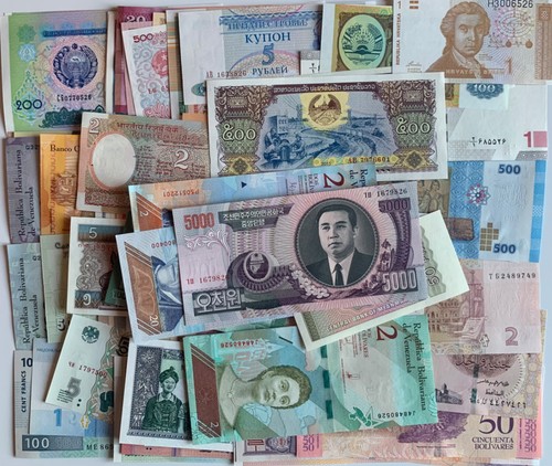 Lot 100 billets - 100, de