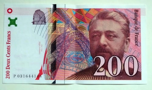 Lot billets 200 - 200, francs