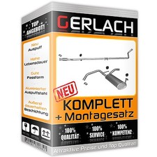 Pot d'échappement pour Toyota Aygo 1.4D Turbo Diesel 05/2005-08/2010 Pot d'éc...