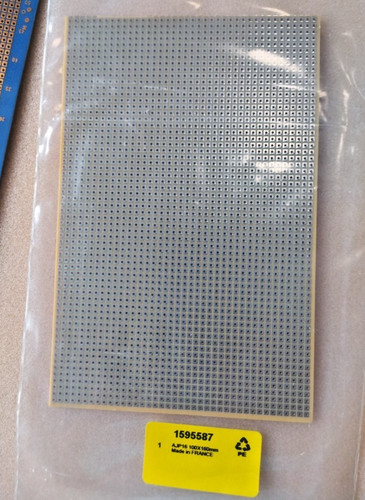 Plaque essai simple face - plaque, cif