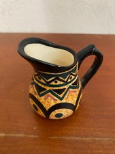 POT À LAIT EN FAIENCE ST JEAN DE BRETAGNE DECOR GEOMETRIQUE