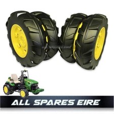PNEUS ROUES ARRIÈRE DE REMPLACEMENT PEG PEREGO TRACTEUR DUAL FORCE JOHN DEERE...