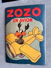 FRANCHI ZOZO EN AVION EO DE 1937 EN BON ÉTAT COMPLET DE LA RARE PLV