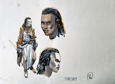 Dessin original de Toulhoat 