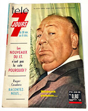 Télé 7 Jours magazine TV n°193 (30/11/1963) mort Kennedy Roger Couderc Hitchcock