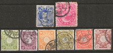 Timbres Japon - 1896: YT n°92 ; 1899: YT n°97,98,100,101,104,106 ; 1900:YT n°108