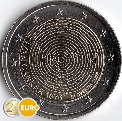 Euros commémorative - 2,