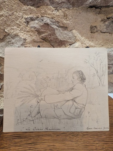 Dessin original diane - dessin, la