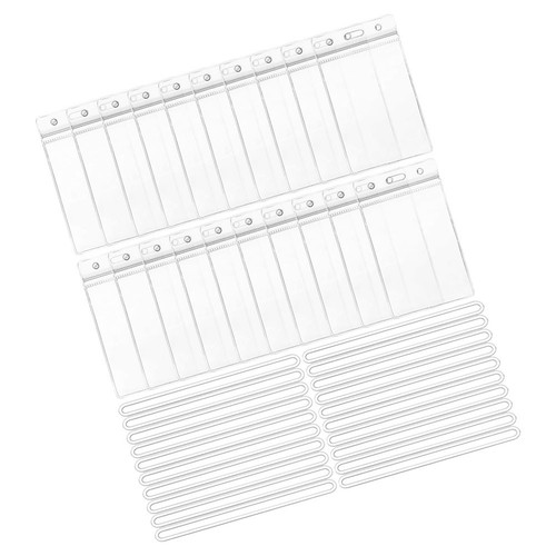 Pochette badge transparent - pochette,
