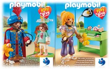 Playmobil Play n Give Sets 9519 9520 Pediatre Médecins Exclusif Sans Boîte