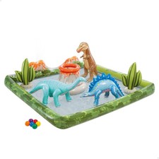 Piscine rectangulaire gonflable Intex 201x201 cm multicolore