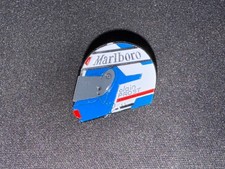 (V3) PINS BADGE ENAMEL VINTAGE COLLECTION CASQUE FORMULE 1 F1 ALAIN PROST