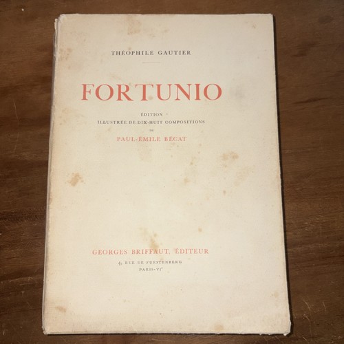 Gautier fortunio illustrée - fortunio.,