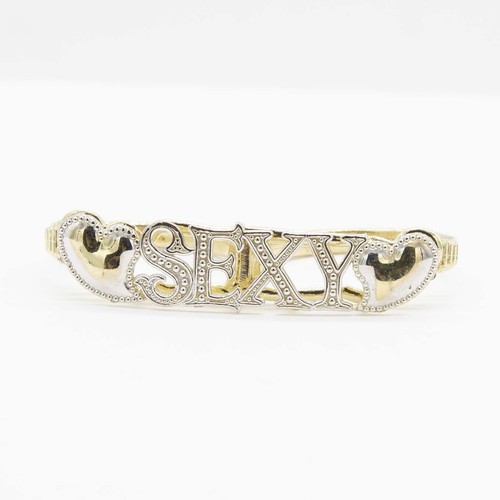 Bague deux doigts jaune - deux,