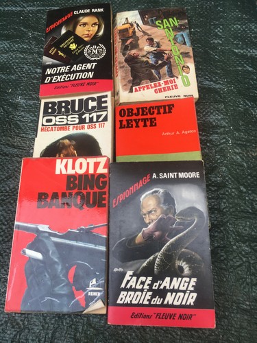 Livres espionnage policier - livres,