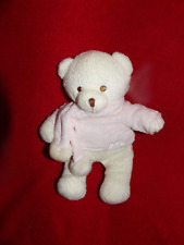 Doudou Natalys Ourson Blanc
