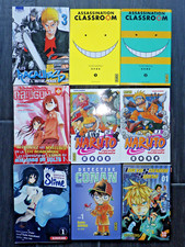 Lot de 9 mangas - Assassination Classroom Naruto Detective Conan ...