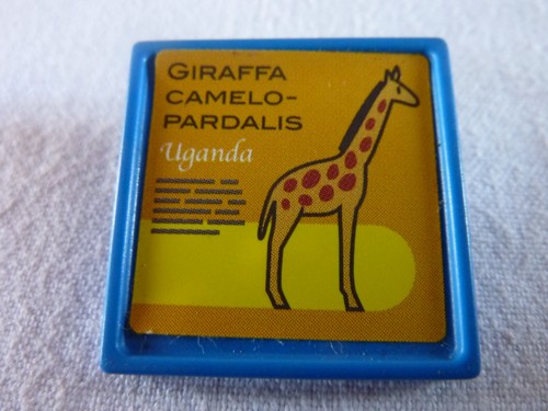 Playmobil panneau girafe - playmobil, zoo