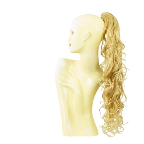 Postiche queue cheval blond - queue,
