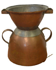 marmite en cuivre / couscoussier en cuivre 19 eme 