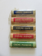 ANCIENNE CHOCOLAT FACTICE KOHLER 5 BARRES DIFFERENTES AROMATISEES NO MENIER