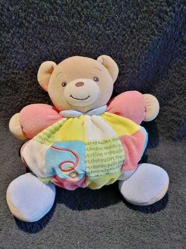 Doudou boule patapouf ours - patapouf,