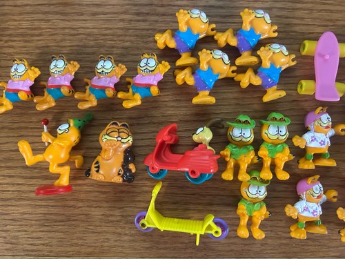 Garfield pvc lot pieces - garfield,