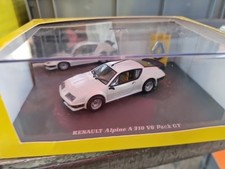 RENAULT ALPINE A310 V6 PACK GT BLANCHE UNIVERSAL HOBBIES 7711225858  1/43 WHITE