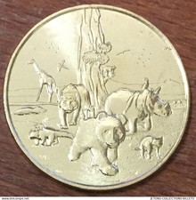 MDP 2020 BEAUVAL ZOO ANIMAUX MÉDAILLE MONNAIE DE PARIS JETON MEDALS TOKENS COINS