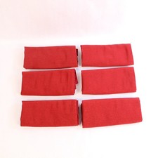 Lot De 6 Rouge Velours Set de