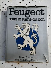 Livre Peugeot sous le signe du lion