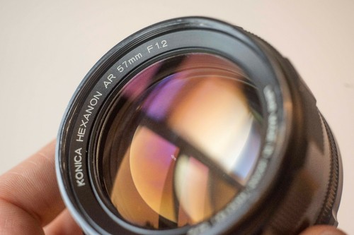 Konica hexanon 57mm - konica,
