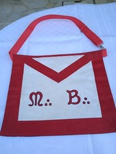 ANCIEN TABLIER DE FRANC MACON