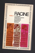 RACINE Théâtre 1. Garnier
