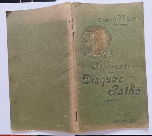 Répertoire des disques pathé - disques,