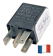 1/11307/87E Relais Noir 4 Broches – Fiat Alfa Romeo Lancia – 12V 20A D272 702.30
