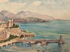 Très belle aquarelle Fin 19e
