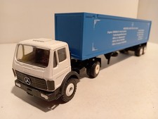 Conrad NZG DE Mercedes Benz camion semi remorque publicitaire LPS 1525 1/50 BE