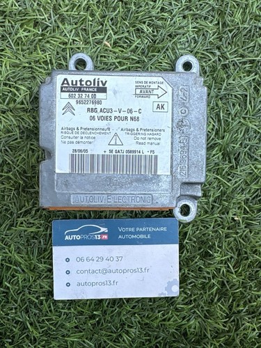 Calculateur air bag boitier - bag,